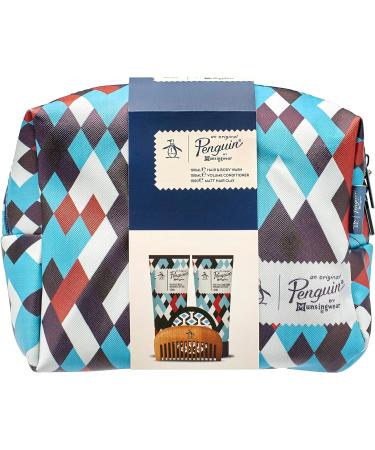 Original Penguin Gift Set: Hair and Body Wash 100ml Conditioner 100ml Matte Hair Clay and Comb - Buy Online on GoSupps.com