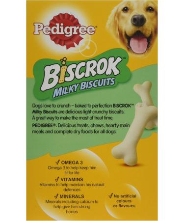 Pedigree Dog Treat Milky Biscuits 350g - Buy Online on GoSupps.com