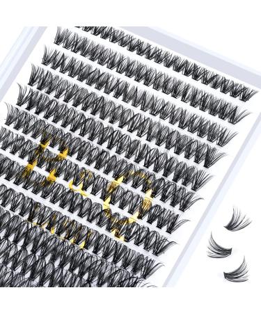 Lash Clusters B&Q LASH Individual Lashes 280 Clusters False Eyelash 20D 30D 40D Lash Clusters Extensions Individual Lashes Cluster DIY Eyelash Extensions at Home (40D-0.07D-15) 40D-0.07D-280PCS 15 mm - Buy Online on GoSupps.com
