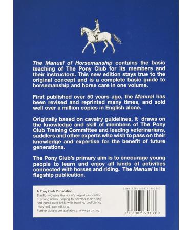 The Manual of Horsemanship: The Official Manual of The Pony Club (Pony Club Guide) - Buy Online on GoSupps.com