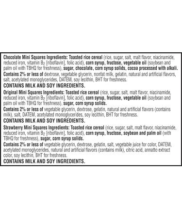Rice Krispies Treats Mini Marshmallow Snack Bars Variety Pack - 64 Bars - Buy Online on GoSupps.com