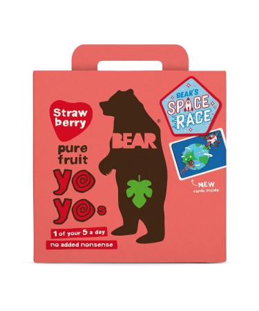 BEAR Bear Strawberry Yoyo Set of 5 packs of 100 g