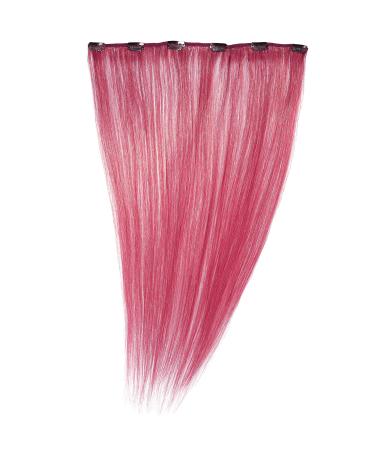 American Dream One-piece 100% human hair clip-in extensions color V88 - Pink - 46cm 1 pack (1 x 1 piece)