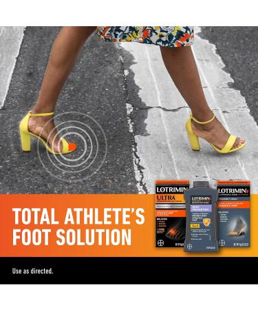 Lotrimin Ultra 1 Week Athlete's Foot Treatment 15g - Butenafine Hydrochloride 1% Cream - Buy Online on GoSupps.com