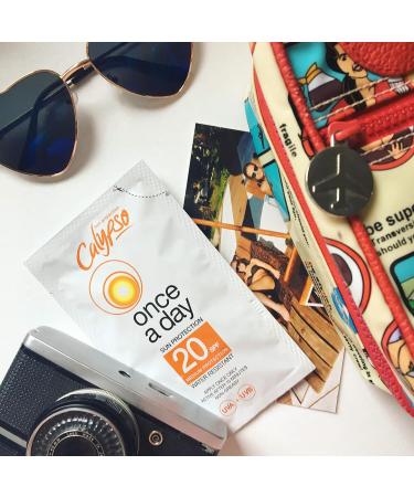 Calypso Once A Day Sun Protection Sachet SPF20 | 40ml (Pack of 2) 40 ml (Pack of 2) - Buy Online on GoSupps.com
