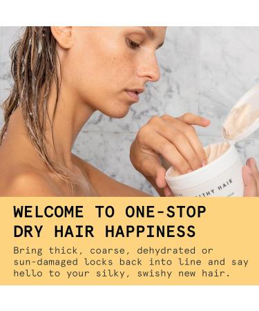 Super Healthy Hair Mask - Luscious Moisture for Hydrating Softening & Repairing Damaged Hair | International Shipping Available - Buy Online on GoSupps.com