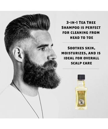 Reuzel 3-In-1 Tea Tree Shampoo & Body Wash - 100ml Cranberry | International Shipping Available - Buy Online on GoSupps.com
