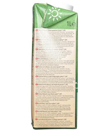 Natumi Organic Rice Drink - Natural Pack of 12 (12 x 1.049L) | Buy Internationally - Buy Online on GoSupps.com