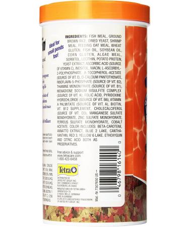 TetraFin Goldfish Flakes Clear Water Formula 7.06 oz - Pack of 1 | Top-Quality Fish Food - Buy Online on GoSupps.com