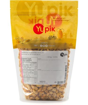 Yupik Roasted Unsalted Cashews Butts 1 kg 6 Count Gluten-Free Kosher Vegan Broken Nuts Crunchy Cashew Pieces No Added Salt Lightly Roasted Source of Protein & Iron Savory Snacks 6 kg - Buy Online on GoSupps.com