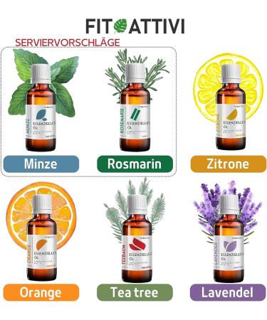 100% Pure Mint Essential Oil for Diffusers - 10ml Organic Aromatherapy - Made in Italy - Buy Online on GoSupps.com