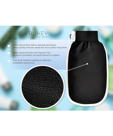BUKEY - Exfoliating Mitt Body Scrub Exfoliating Glove Body Exfoliator Scrubber Skin Scrubber for Women&Men Single Pack - Buy Online on GoSupps.com