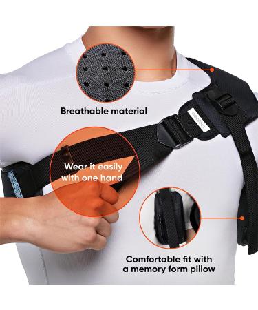 NEOFECT Shoulder Brace - Left Shoulder Support Sling for Stroke Recovery - Buy Online on GoSupps.com