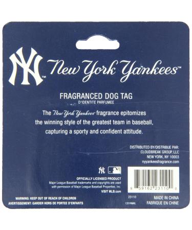 New York Yankees Men's Fragranced Dog Tag - Buy Online on GoSupps.com