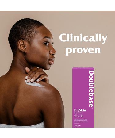 Doublebase Dry Skin Emollient: Clinically Proven Moisturiser for Eczema, Psoriasis, and Dermatitis Treatment - 250g Pump Pack - Buy Online on GoSupps.com