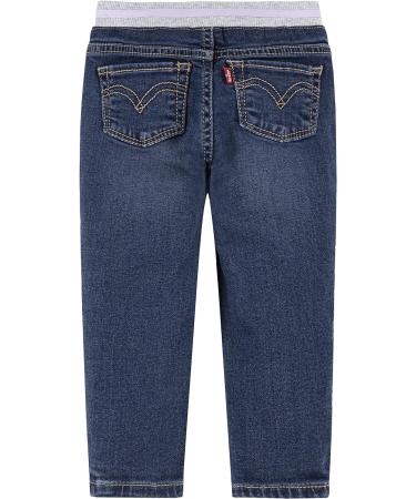 Levi's Kids Pull-On Skinny Jean for Baby Girls - Indigo Daze, 9 Months - Buy Online on GoSupps.com