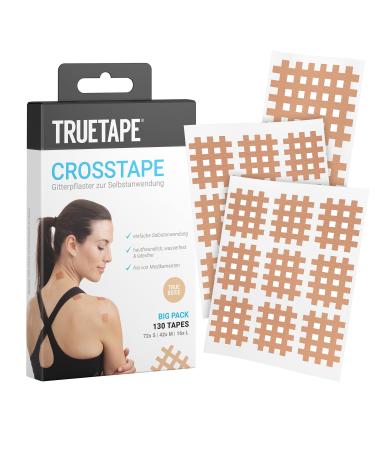 TrueTape Gittertape/Crosstapes - 130 grid paves in mix sizes I acupuncture pavement including instructions i waterproof I strong glue i mixbox mix pack - Buy Online on GoSupps.com