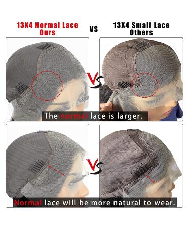 30 Inch Body Wave Lace Front Wig for Black Women - Brazilian Human Hair Pre Plucked 13x4 HD Lace Frontal Wig, Natural Looking Glueless Wig - Buy Online on GoSupps.com