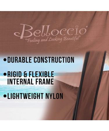 Belloccio Brown Professional Airbrush Spray Tanning Tent with Carrying Bag - Buy Online on GoSupps.com