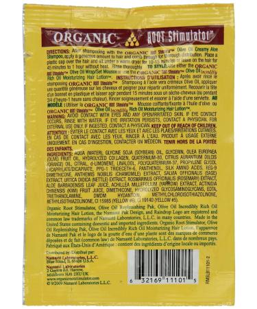 Organic Root Stimulator Olive Oil Replenishing Pack - 1.75oz - Unisex - Buy Online on GoSupps.com