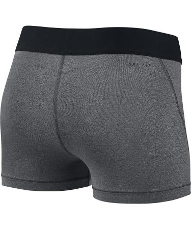 Nike Women's Pro 3 Training Shorts - Dark Grey/Heather/Black - X-Large | Shop Now - Buy Online on GoSupps.com