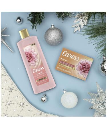Caress Daily Silk Bar Soap & Hydrating Body Wash Gift 4 count - Buy Online on GoSupps.com