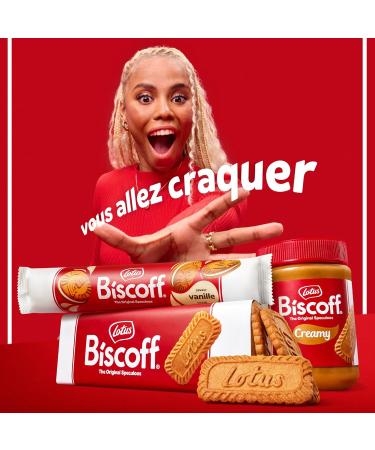 Lotus Biscoff | Biscoff P te Tartiner | Crunchy | Vegan | Sans Fruits Coque | Sans Colorant ni Ar mes Artificiels | Pot PET | 380g - Buy Online on GoSupps.com