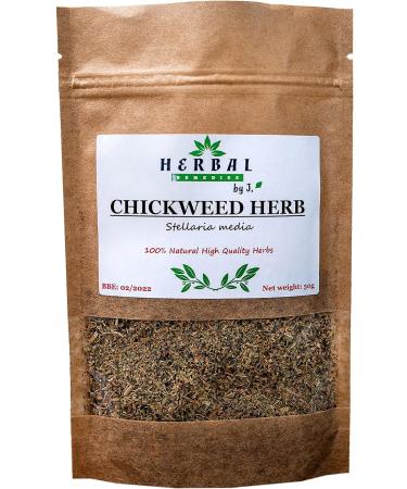 Chickweed Tea Loose Cut Dried Herb - Stellaria media - Herbal Remedies by J. - Gwiazdnica - Buy Online on GoSupps.com