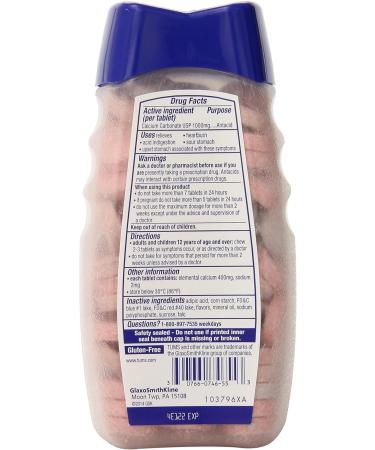 Tums Ultra Strength 1000 ,Antacid Chewable Tablets Assorted Berries 160 Count (Pack of 24) - Buy Online on GoSupps.com