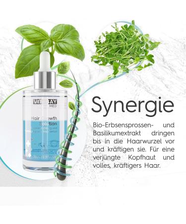 Vitabay Hair Growth Solution 70ml | Effective Serum for Hair Loss | Hair Thickening & Growth for Men & Women - Buy Online on GoSupps.com