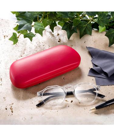 FEFI Hardcase Glasses Case - Soft Touch Satin Red | International Shipping Available - Buy Online on GoSupps.com