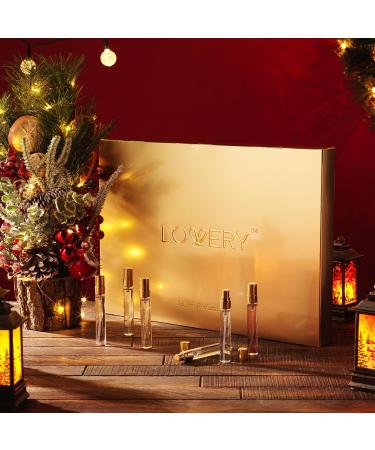 Advent Calendar 2024 Adult Gift Set for Women 24pc Perfume for Women and Men Assorted Fragrance Sets Floral Perfume Sampler for Travel - Birthday Gold - Buy Online on GoSupps.com