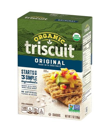 Triscuit Organic Original Crackers - Non-GMO - 7 Ounce (Pack of 6) - Buy Online on GoSupps.com