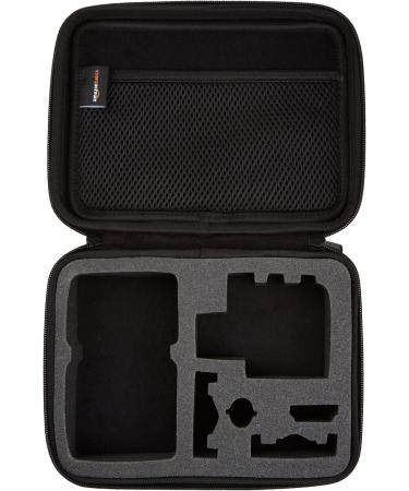 Amazon Basics Small Carrying Case for GoPro And Accessories - 9 x 7 x 2.5 Inches Black Small Case Only - Buy Online on GoSupps.com
