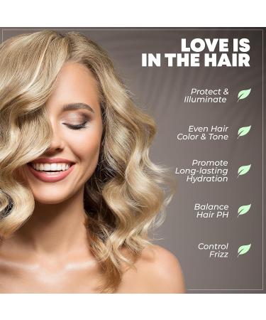 Natural Blonde Hair Shampoo | Color-Treated Hair Toner with Seaweed & Cupuacu - 6.8oz for Highlighted Hair Care - Buy Online on GoSupps.com