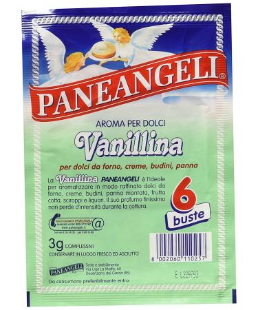 Paneangeli Vanillina - 1 Envelope for 6 Servings | High-Quality Italian Vanilla Powder - Buy Online on GoSupps.com