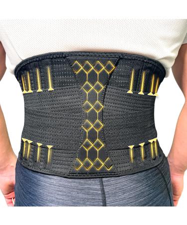 Jebolt back bandage for the lumbar lumbar gymnastics belt to relieve pain and injuries during training and work S/M
