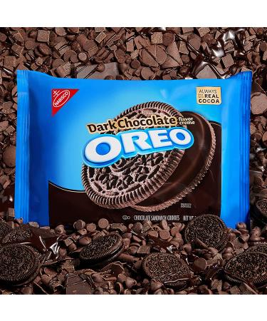 OREO Dark Chocolate Cr me Sandwich Cookies - Family Size 17 oz - Buy Online on GoSupps.com