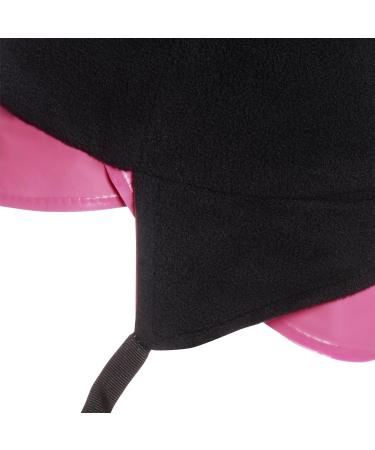 Playshoes Unisex Children's Pink Waterproof Rain Hat | Windproof with Fleece Lining | Best Rainwear for Kids - Buy Online on GoSupps.com