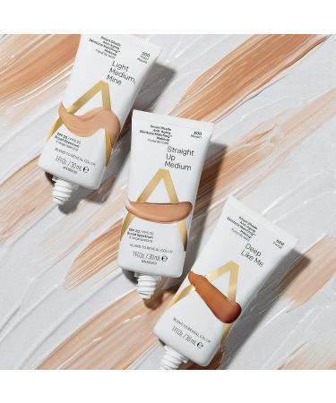Almay Smart Shade Anti-Aging Skintone Matching Makeup SPF 20 1oz | Hypoallergenic, Cruelty-Free, Oil-Free - Fragrance-Free, Dermatologist Tested - Buy Online on GoSupps.com