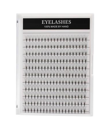 Large Tray Dedila Long Stem D Curl 10D Volume Premade Fans - Mixed Lengths 8-14mm | Premium Individual False Eyelashes Extensions - Buy Online on GoSupps.com