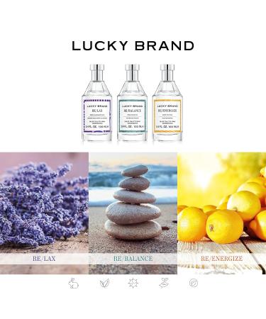 LUCKY Brand Re/Lax The New Sustainably-Inspired & Tranquil Unisex Fine Fragrance Mist For Women & Men 8.0 Fl Oz (Pack of 1) Lucky Re/Lax 8 Fl Oz (Pack of 1) - Buy Online on GoSupps.com
