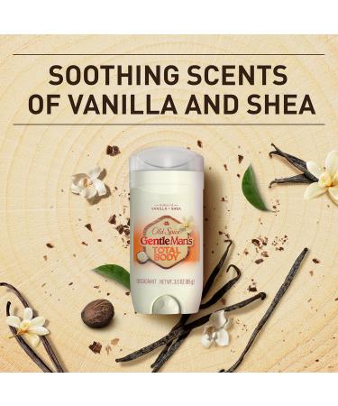 Old Spice Whole Body Deodorant for Men Total Body Deodorant Vanilla + Shea Aluminum Free Deodorant Stick for 24/7 Freshness // Dermatologist Tested Whole Body Deodorant 3.0 oz - Buy Online on GoSupps.com