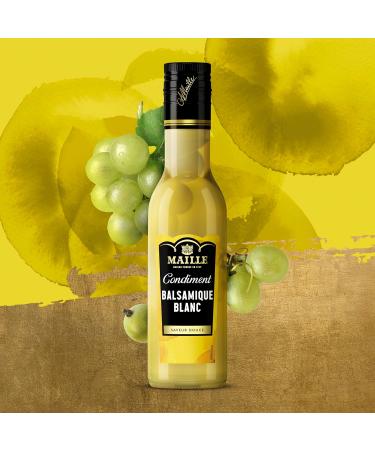 Maille White Balsamic Condiment 25 cl - Pack of 3 - Buy Online on GoSupps.com