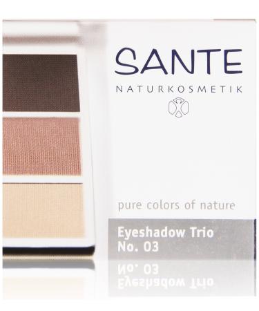 Sante Eyeshadow Trio Rose Wood 03 4.72 Gram