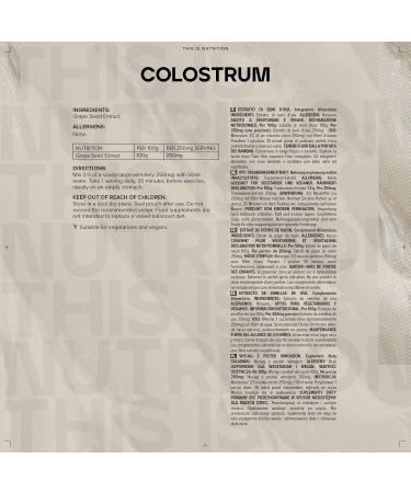 Bulk Colostrum Powder 30% Active IGG - 100g - Premium Quality for Immune Support | International Shipping Available - Buy Online on GoSupps.com