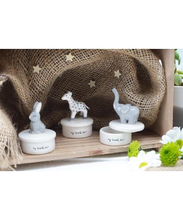 CGB Giftware Bunny Rabbit Tooth Box - Nursery Tooth Organiser Decor - My First Tooth GB04519 - Buy Online on GoSupps.com