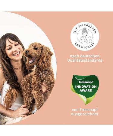 Mammaly Shiny Hair Care Snacks for Dogs | Omega-3 Biotin & Sea Algae | Fur Supplement for Healthy Coat | 90 Delicious Treats - Buy Online on GoSupps.com