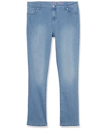 The Children's Place Boy's Stretch Straight Jeans 24 Plus Lt Indigo Single