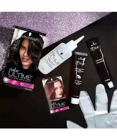 Schwarzkopf Color Ultime Raven Black Hair Color Cream - Buy Online on GoSupps.com